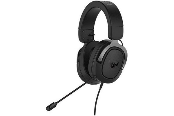 Słuchawki ASUS TUF Gaming H3 Nauszne Przewodowe szary