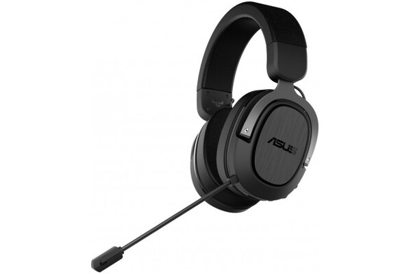 Słuchawki ASUS TUF Gaming H3 Nauszne Bezprzewodowe czarno-szary