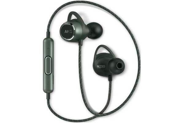 Słuchawki AKG N200 Dokanałowe Bezprzewodowe zielony