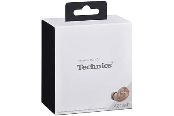 Słuchawki Technics EAHAZ40M2EN Dokanałowe Bezprzewodowe złoty