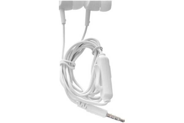 Słuchawki Thomson EAR3005W Dokanałowe Przewodowe biały