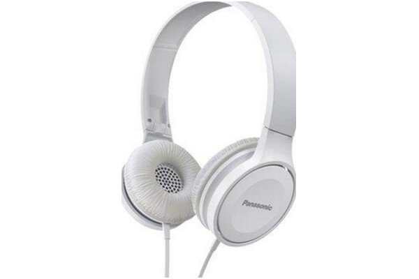 Słuchawki Panasonic RPHF100EW Nauszne Przewodowe biały