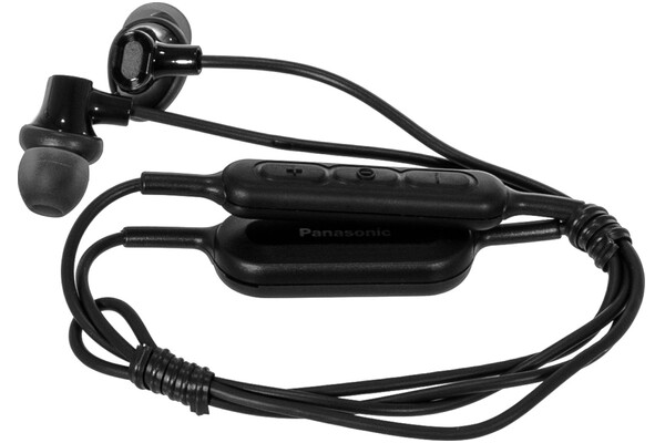Słuchawki Panasonic RPNJ310BEK Dokanałowe Bezprzewodowe czarny