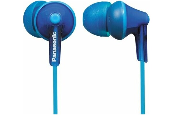 Słuchawki Panasonic RPHJE125EA Dokanałowe Przewodowe niebieski