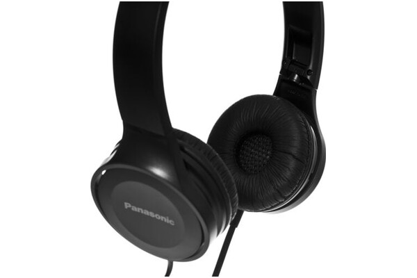 Słuchawki Panasonic RPHF100EK Nauszne Przewodowe czarny