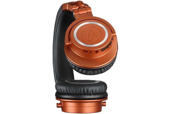 Słuchawki AUDIO-TECHNICA ATHM50XBT2 Nauszne Bezprzewodowe Czarno-miedziany