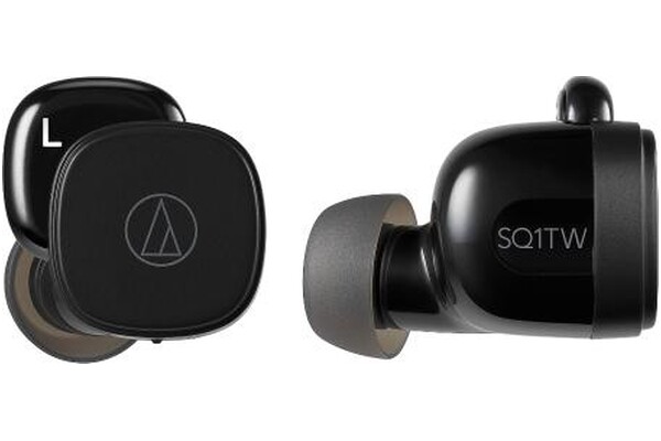 Słuchawki AUDIO-TECHNICA ATHSQ1TWBK Dokanałowe Bezprzewodowe czarny