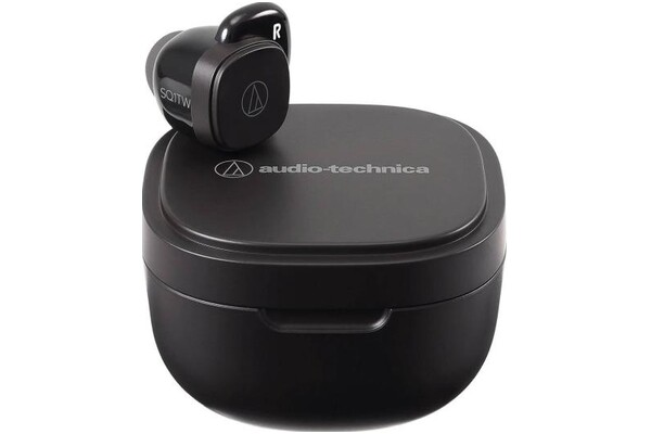 Słuchawki AUDIO-TECHNICA ATHSQ1TWBK Dokanałowe Bezprzewodowe czarny