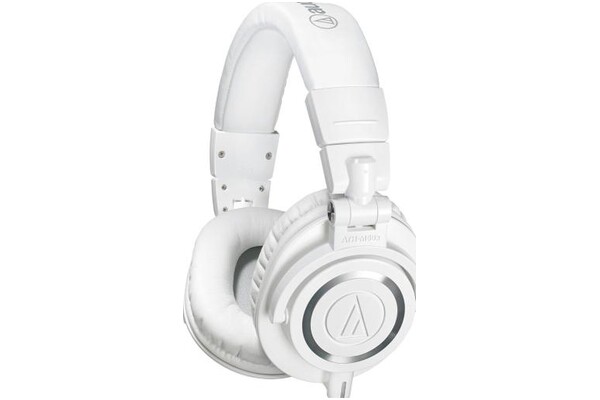 Słuchawki AUDIO-TECHNICA ATHM50XWH Nauszne Przewodowe biały