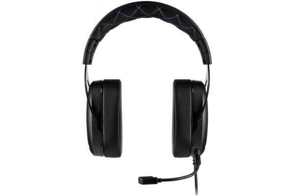 Słuchawki CORSAIR HS50 Pro Nauszne Przewodowe czarno-niebieski