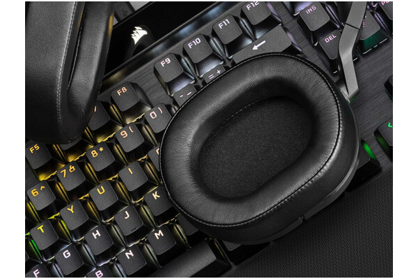 Słuchawki CORSAIR HS55 Nauszne Przewodowe czarny