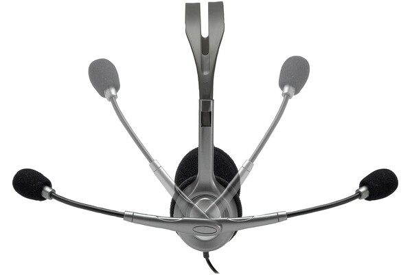 Słuchawki Logitech H111 Nauszne Przewodowe czarny
