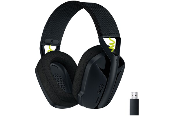 Słuchawki Logitech G435 Nauszne Bezprzewodowe czarny