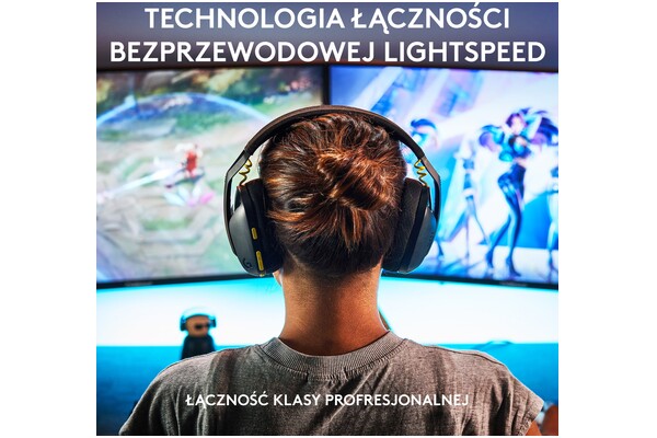Słuchawki Logitech G435 Nauszne Bezprzewodowe czarny