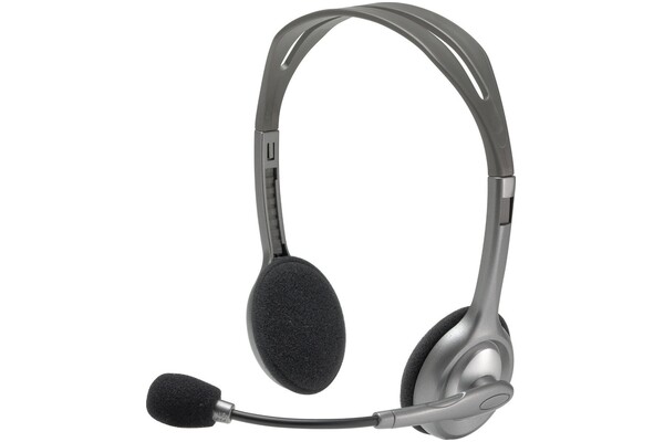 Słuchawki Logitech H110 Nauszne Przewodowe czarny