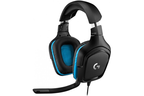 Słuchawki Logitech G432 Nauszne Przewodowe czarny