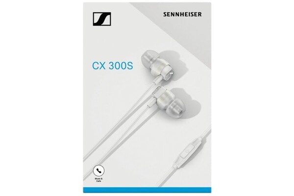 Słuchawki Sennheiser CX300 Dokanałowe Przewodowe biały