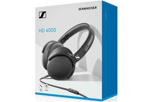 Słuchawki Sennheiser HD400 Nauszne Przewodowe czarny