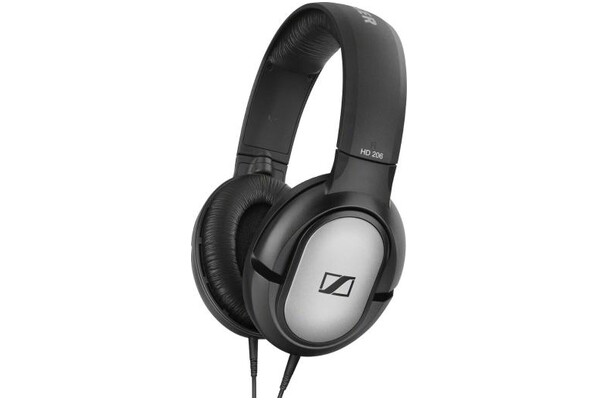 Słuchawki Sennheiser HD206 Nauszne Przewodowe srebrno-czarny