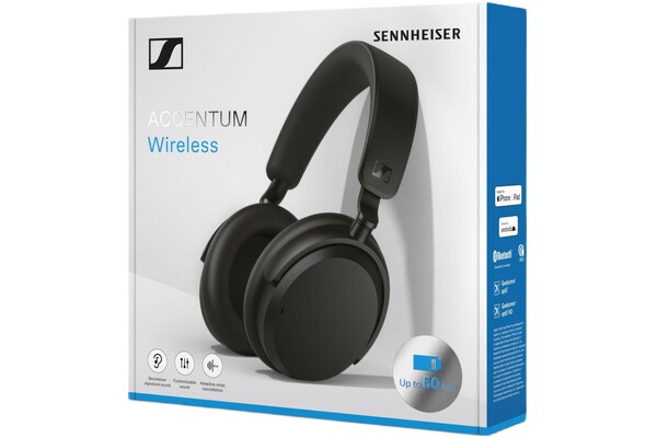 Słuchawki Sennheiser Accentum Nauszne Bezprzewodowe czarny