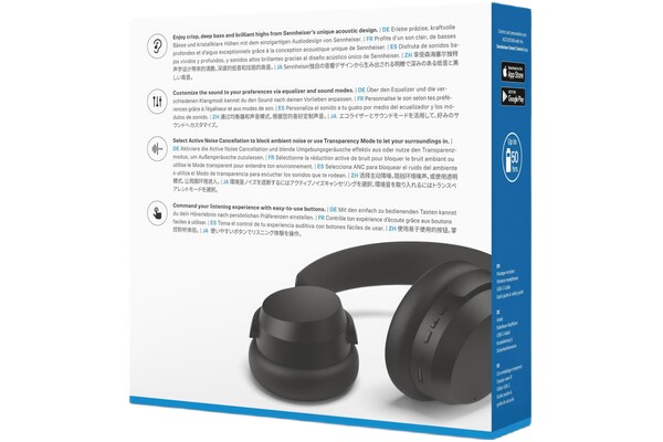 Słuchawki Sennheiser Accentum Nauszne Bezprzewodowe czarny