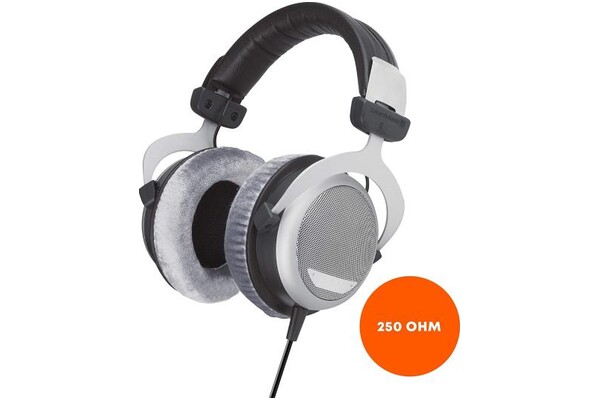 Słuchawki beyerdynamic DT880 32 Ohm Edition Nauszne Przewodowe srebrno-czarny
