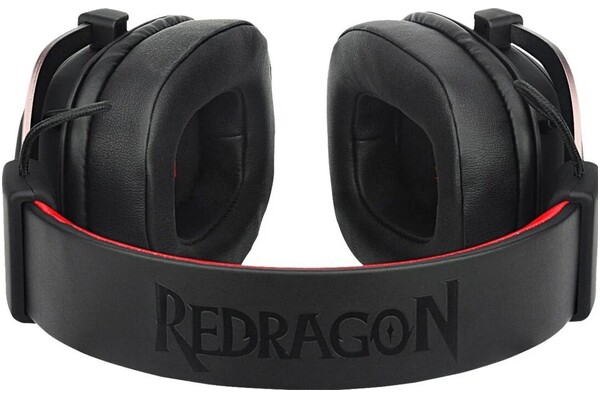 Słuchawki Redragon H510 Zeus Nauszne Przewodowe czarno-czerwony