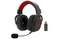 Słuchawki Redragon H510 Zeus Pro Nauszne Bezprzewodowe czarno-czerwony