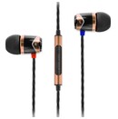 Słuchawki SoundMAGIC E10C Dokanałowe Przewodowe czarno-złoty