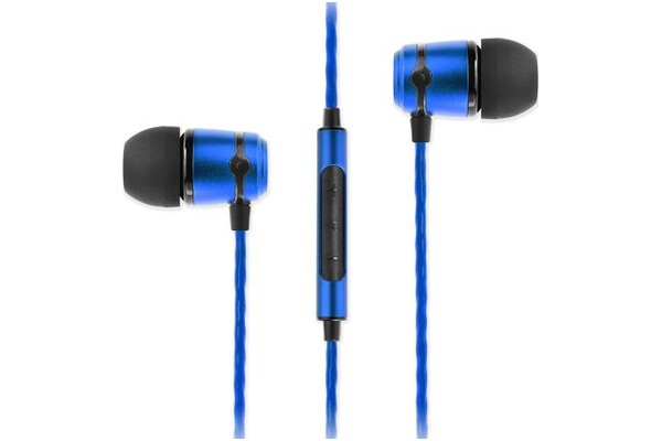 Słuchawki SoundMAGIC E50C Dokanałowe Przewodowe niebieski
