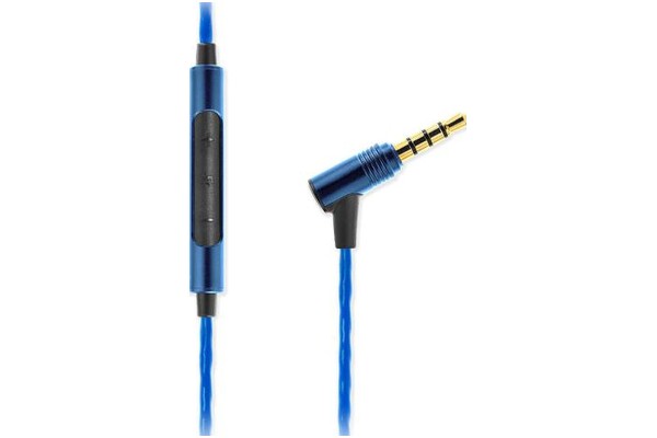 Słuchawki SoundMAGIC E50C Dokanałowe Przewodowe niebieski