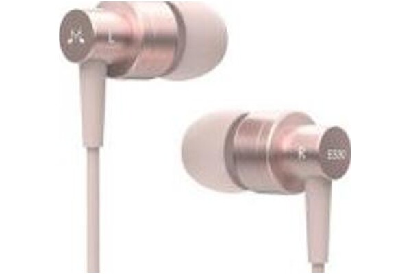Słuchawki SoundMAGIC ES30C Dokanałowe Przewodowe różowy