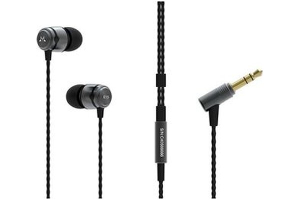 Słuchawki SoundMAGIC E50C Dokanałowe Przewodowe szary