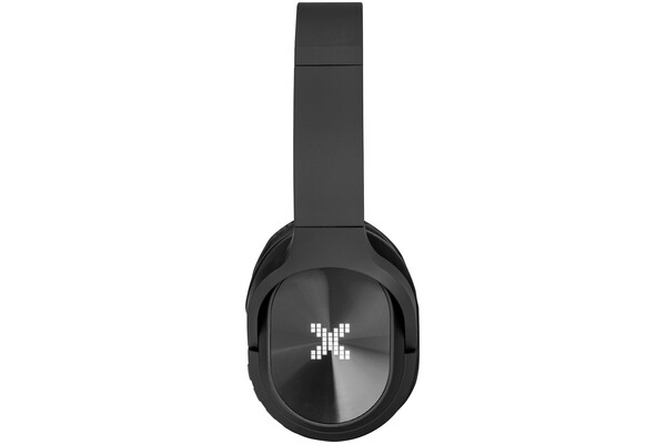 Słuchawki XMUSIC BTH106B Nauszne Bezprzewodowe Czarno-różowy