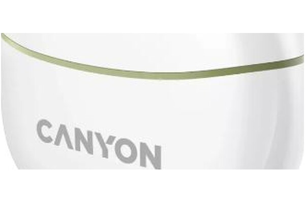 Słuchawki Canyon TWS5 Dokanałowe Bezprzewodowe zielony