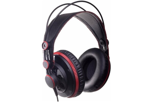 Słuchawki Superlux HD681 Nauszne Przewodowe czarno-czerwony