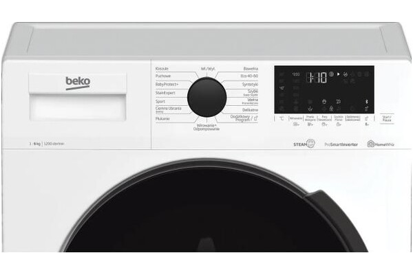 Pralka Beko WUE6624XBWS SteamCure 6kg 1200obr./min