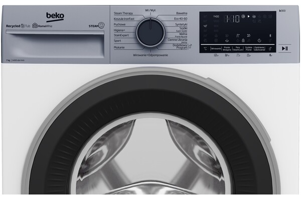 Pralka Beko B3WFU57415WSPB SteamCure 7.0kg 1400obr./min
