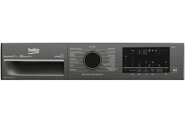 Pralka Beko B3WFU59415MPBS SteamCure 9kg 1400obr./min