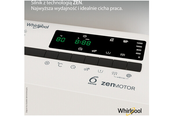 Pralka Whirlpool TDLRS7222BSEU 7.0kg 1200obr./min