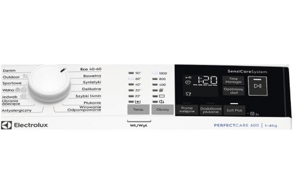 Pralka Electrolux EW6TN14061P SENSICare 6kg 1000obr./min