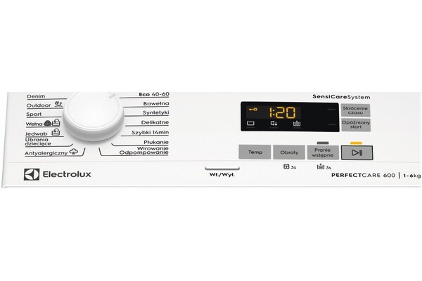 Pralka Electrolux EW6TN5061FP 6.0kg 1000obr./min
