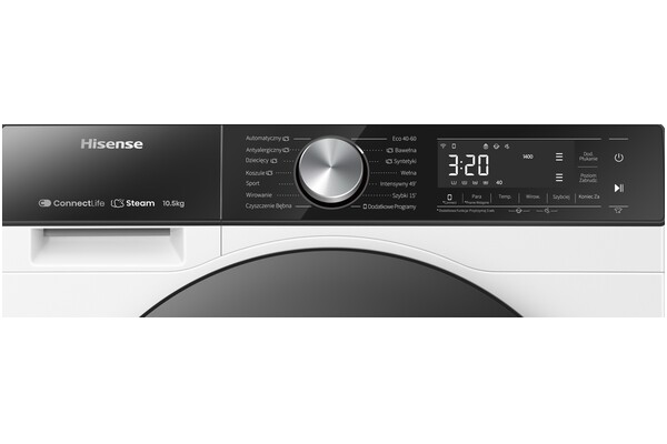 Pralka Hisense WF5S1043BW 10.5kg 1400obr./min