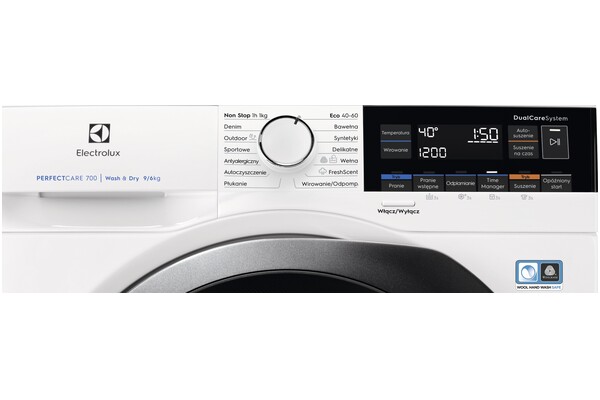 Pralko-suszarka Electrolux EW7WP369SP 9.0kg 1600obr./min