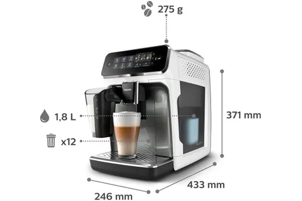Ekspres Philips LatteGo EP3249/70 automatyczny