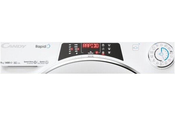 Pralka Candy RO496DWMC71S RapidO 9kg 1400obr./min