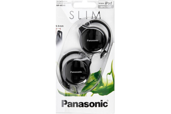 Słuchawki Panasonic RPHS46EK Nauszne Przewodowe czarny