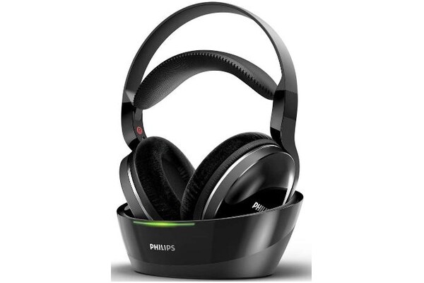 Słuchawki Philips SHD8850 Nauszne Bezprzewodowe czarny