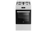 Kuchnia Beko FSM52339DWDS płyta gazowa, piekarnik elektryczny