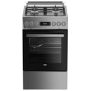 Kuchnia Beko FSMT52339DXDT płyta gazowa, piekarnik elektryczny